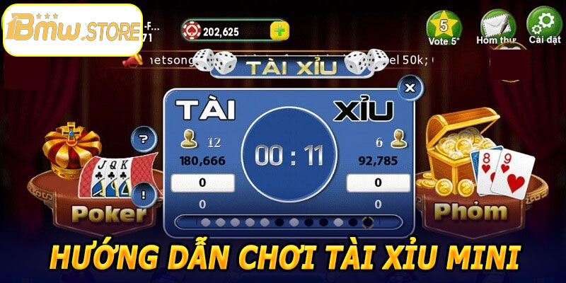 Hướng dẫn chơi Tài Xỉu Mini 1BMW