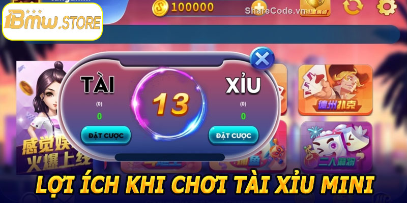 Lợi ích khi trải nghiệm Tài Xỉu Mini 1BMW